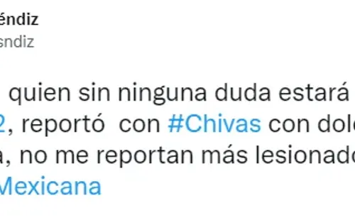 Alexis Vega regresó con dolor. (@MacResndiz)