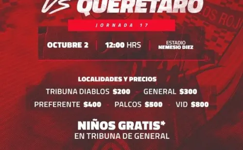 Foto: Twitter Toluca