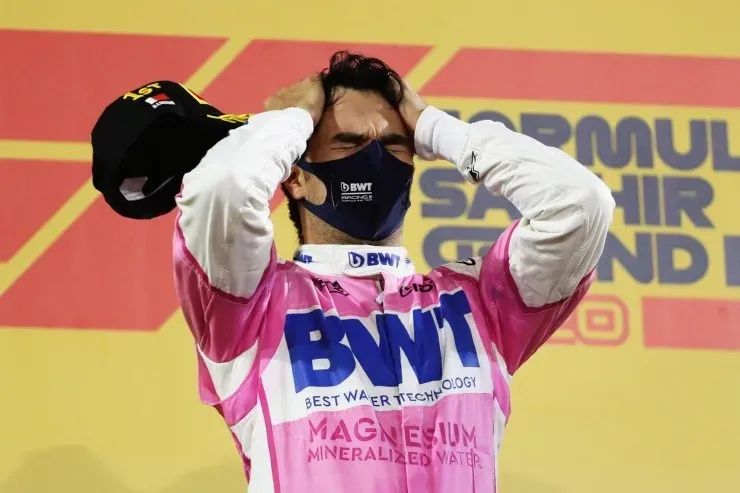 Checo y su primera victoria en la Fórmula 1. Créditos: Getty Images