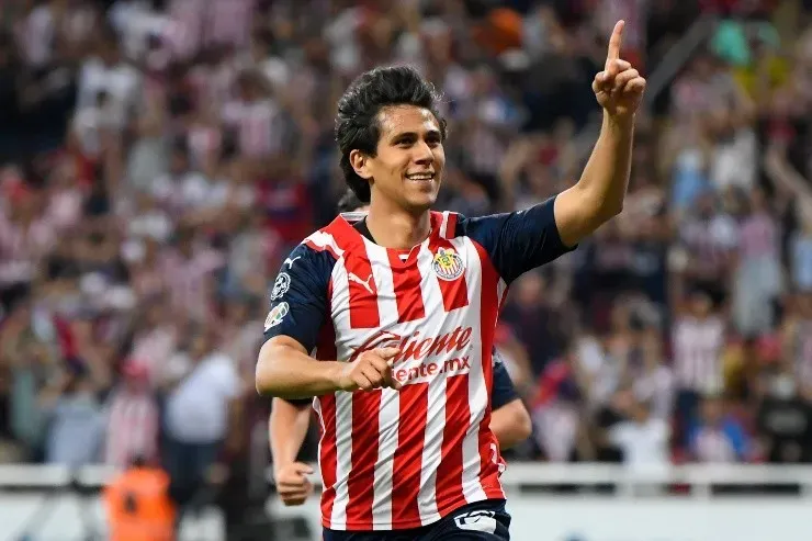 Zapopan, Jalisco, 8 de mayo de 2022. , durante el partido de repechaje del Torneo Grita Mexico Clausura 2022 de la Liga BBVA MX, entre las Chivas Rayadas del Guadalajara y los Pumas de la UNAM, celebrado en el estadio Akron. Foto: Imago7/ Lorena Barba