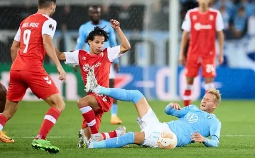 Diego Lainez la pasa mal en elSporting Clube de Braga (Imago)