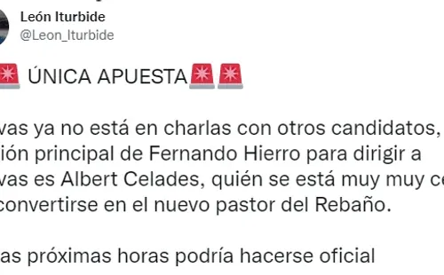 Chivas apostó a Albert Celades. (@Leon_Iturbide)