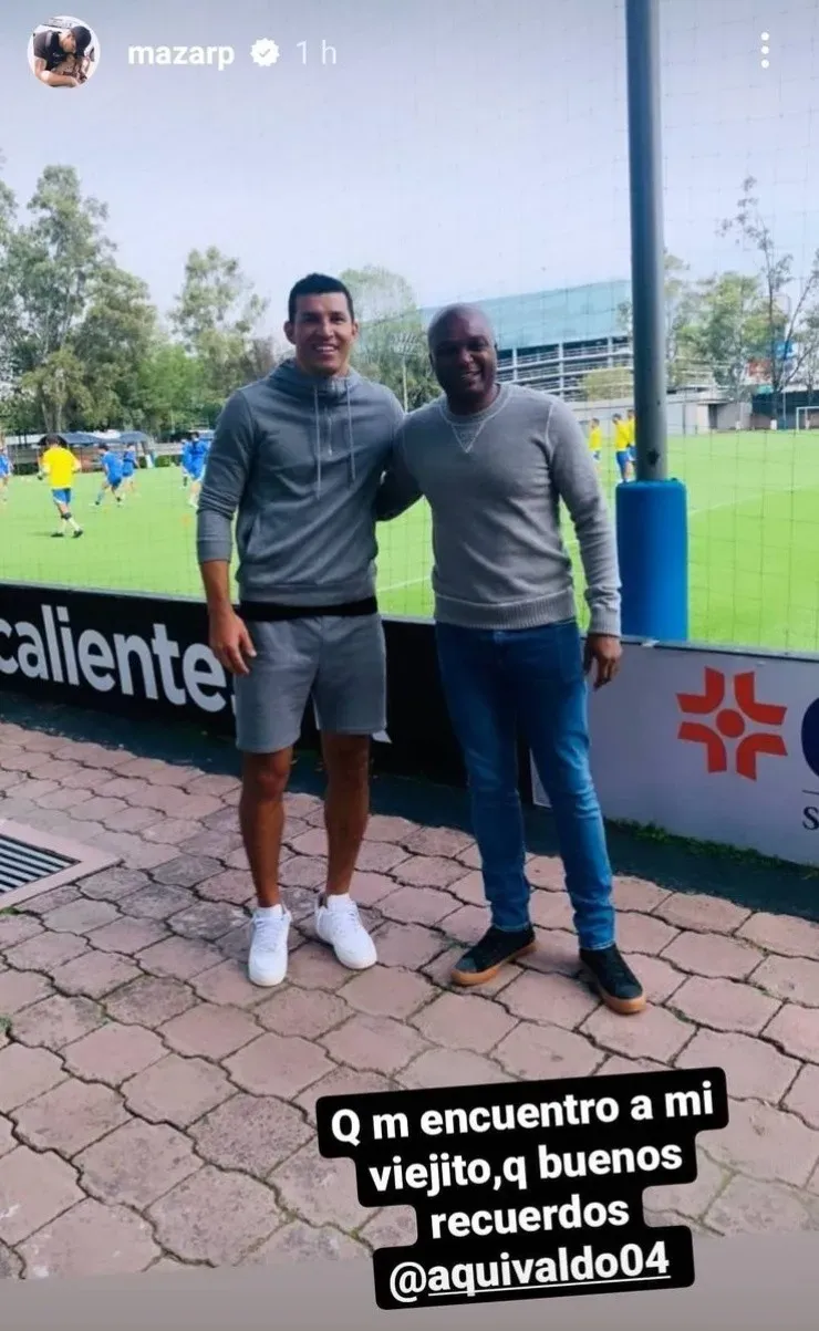 Maza Rodríguez y Aquivaldo Mosquera, presentes en Coapa.