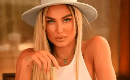 Khrystyna, la modelo que admira a Checo Pérez (Foto: Instagram khrystynanyc)