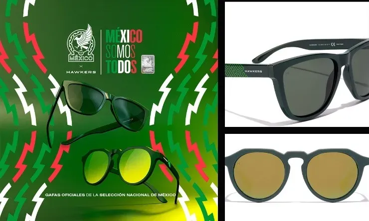 Así lucen los lentes oficiales del Tri.