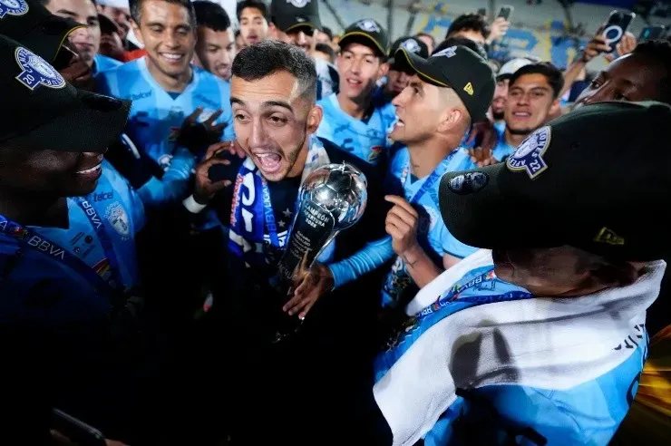 Luis Chávez, campeón con Pachuca de la Liga MX