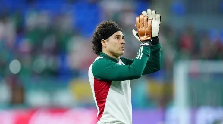 Ras Abu Aboud, Qatar, 22 de noviembre de 2022. Guillermo Ochoa, durante el partido de primera fase del Grupo C de la Copa Mundial de la FIFA Qatar 2022 entre la Selección Nacional de Mexico y la Selección de Polonia, celebrado en el estadio 974. Foto: Imago7/ Rafael Vadillo