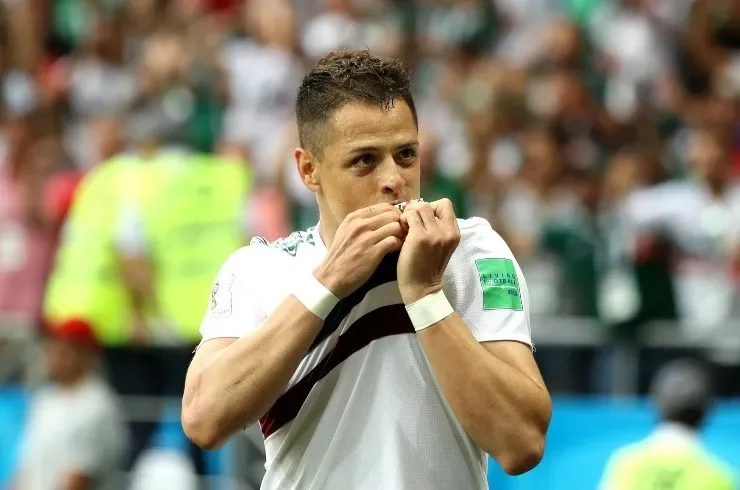 Chicharito Hernández, el último gol de México en Mundiales