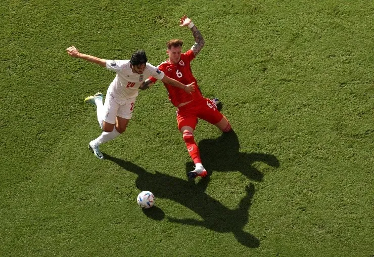 Gales e Irán igualan en el primer turno de la jornada. Créditos: Getty Images