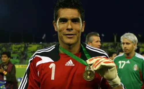 Oswaldo Sánchez sufrió dos veces a Lionel Messi. (Foto: Jam Media)