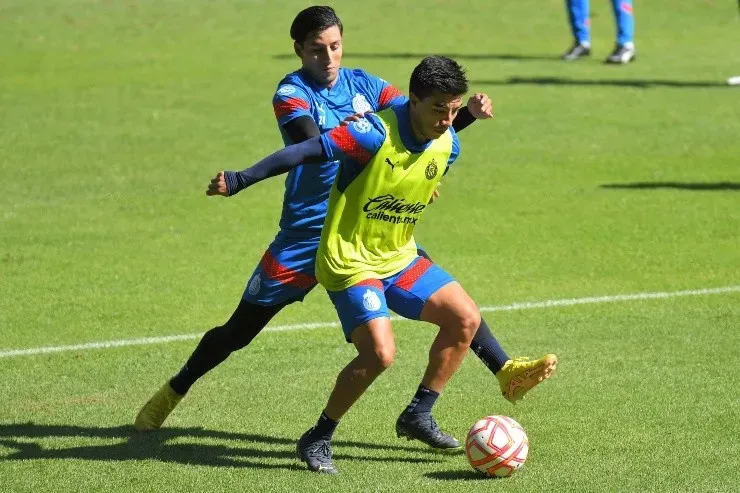 Beltrán en plena pretemporada con Chivas (Imago7)