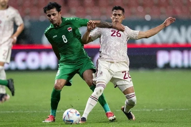 México enfrentó semanas atrás a Irak (Getty Images)