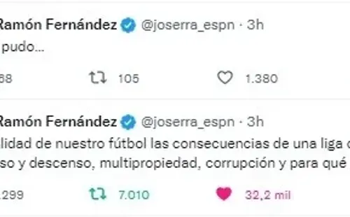 Foto: TW / José Ramón Fernández.