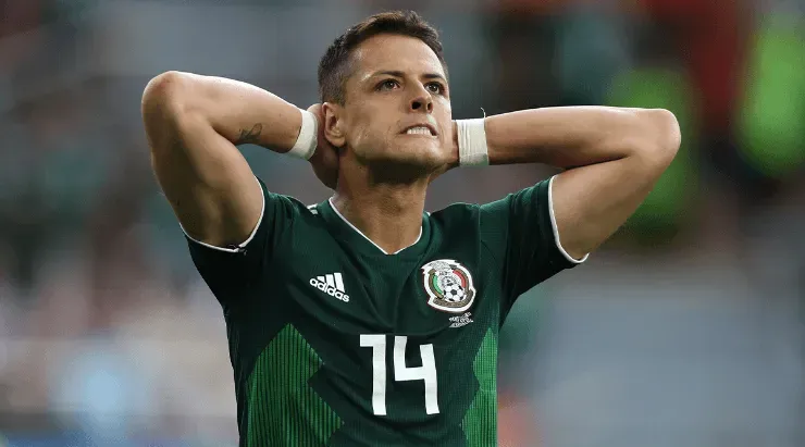 Chicharito Hernández con México | Getty