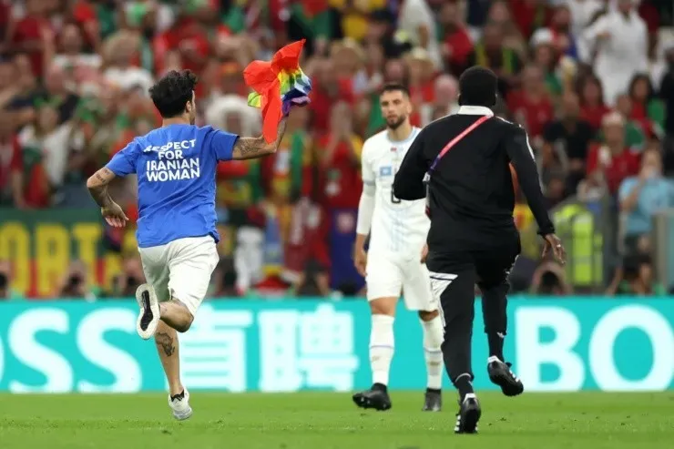 Espontáneo en el Portugal vs. Uruguay | Getty