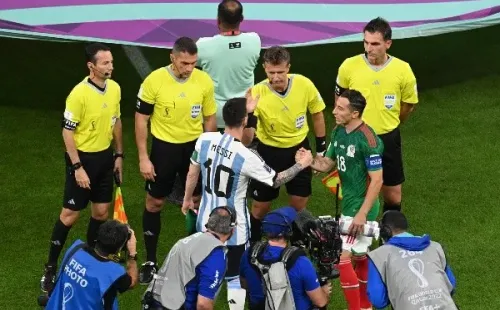 Andrés Guardado, del lado de Messi (Getty Images)