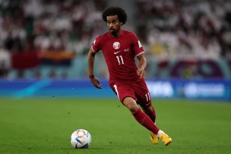 Afif fue el único valor destacable en Qatar (Getty Images)