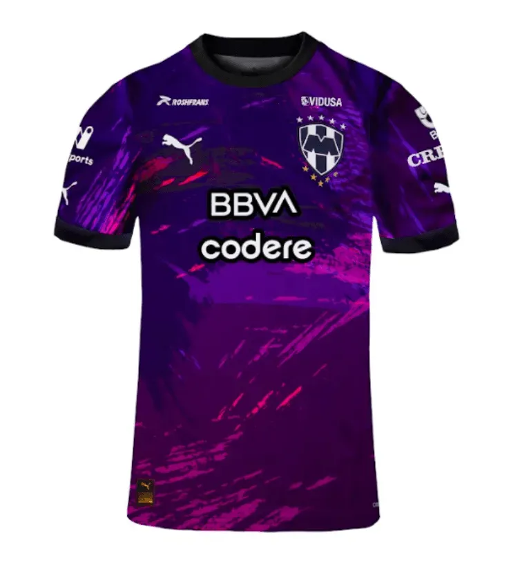 Playera alternativa de Rayados 2023