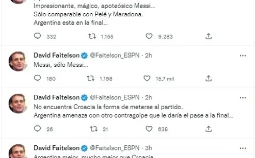 Foto: TW / David Faitelson