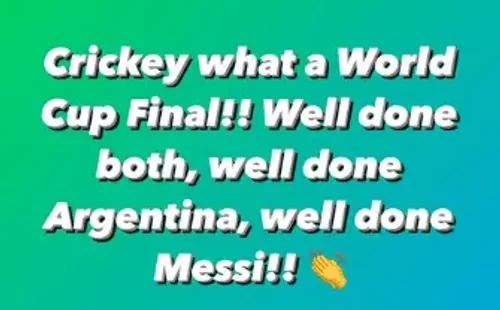 Captura de Instagram