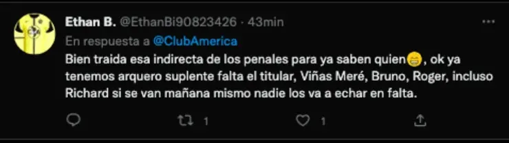 Aficionados interpretando una burla a Ochoa | Twitter