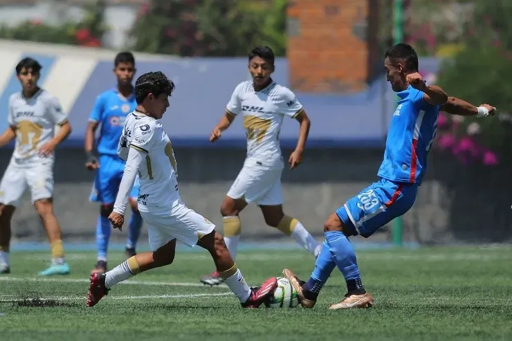 Cruz Azul igualó ante Pumas en el Sub-20. (Imago7)