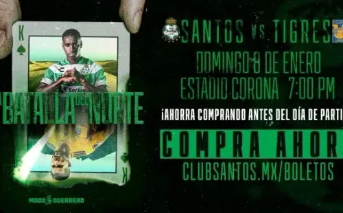 Foto: Twitter oficial de Santos Laguna.
