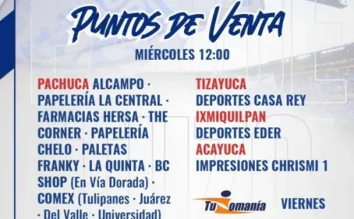 Foto: Twitter oficial de Pachuca.