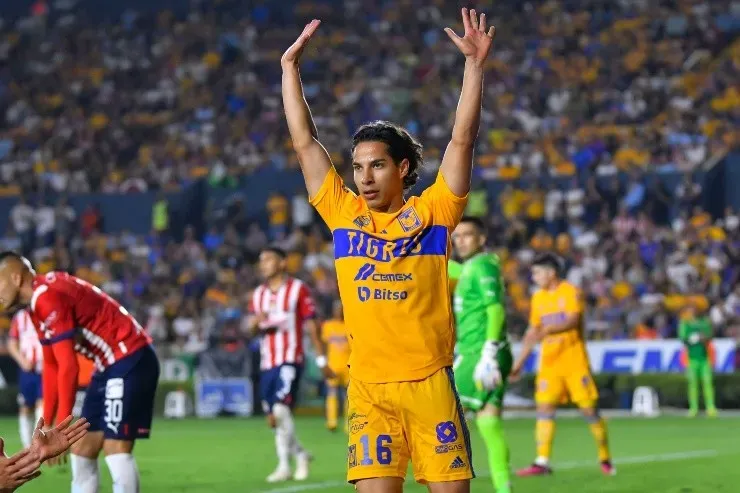 Lainez ha jugado poco en Tigres UANL. (Imago7)