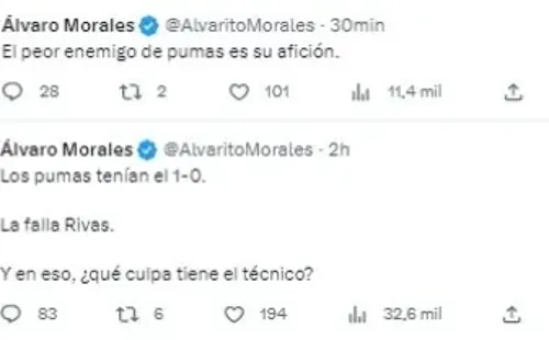 Foto: TW / Álvaro Morales