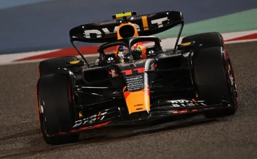 Sergio Pérez tiene un problema en su monoplaza (Getty Images)