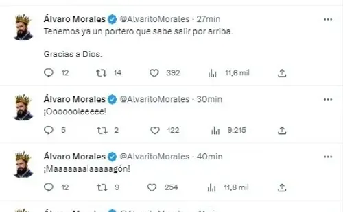 Foto: TW / Álvaro Morales