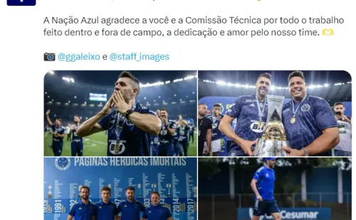 Twitter: @Cruzeiro