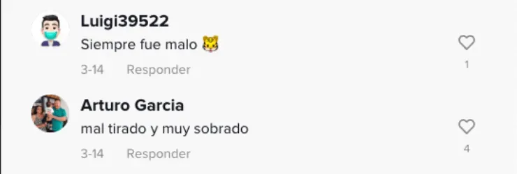 Comentarios contra Espericueta | Tik Tok