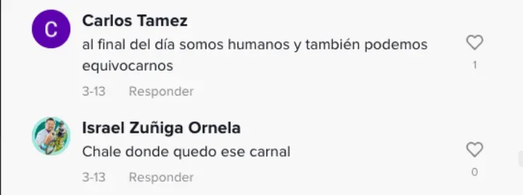 Comentarios contra Espericueta | Tik Tok