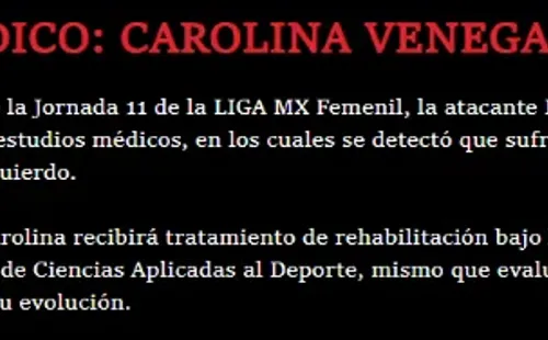 Parte médico oficial de Atlas