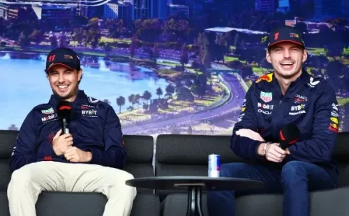 Sergio Pérez reveló detalles de su relación con Verstappen (Getty Images)