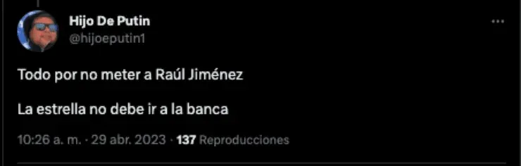 Comentarios apoyando a Jiménez | Twitter