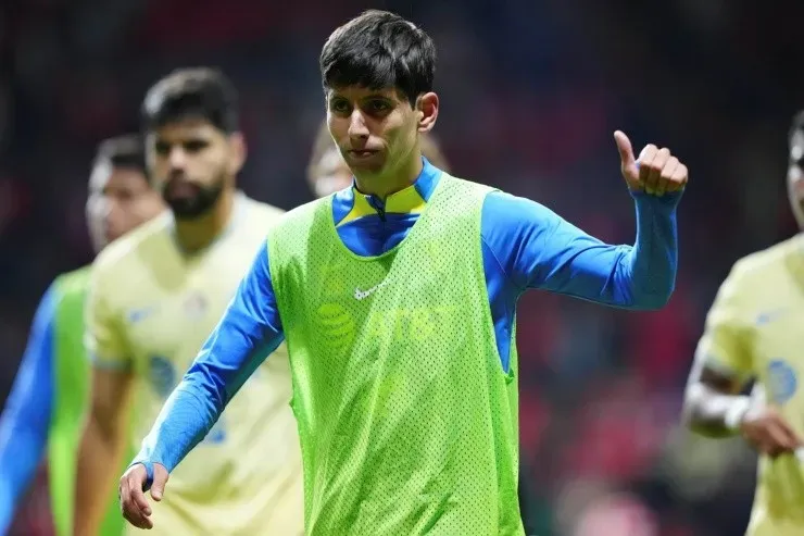 Toluca, Estado de Mexico, 19 de octubre de 2022. Jürgen Damm, durante el partido de ida de las Semifinales del torneo Apertura 2022 de la Liga BBVA MX, entre los Diablos Rojos del Toluca y las Águilas del America, celebrado en el estadio Nemesio Diez. Foto: Imago7/ Rafael Vadillo