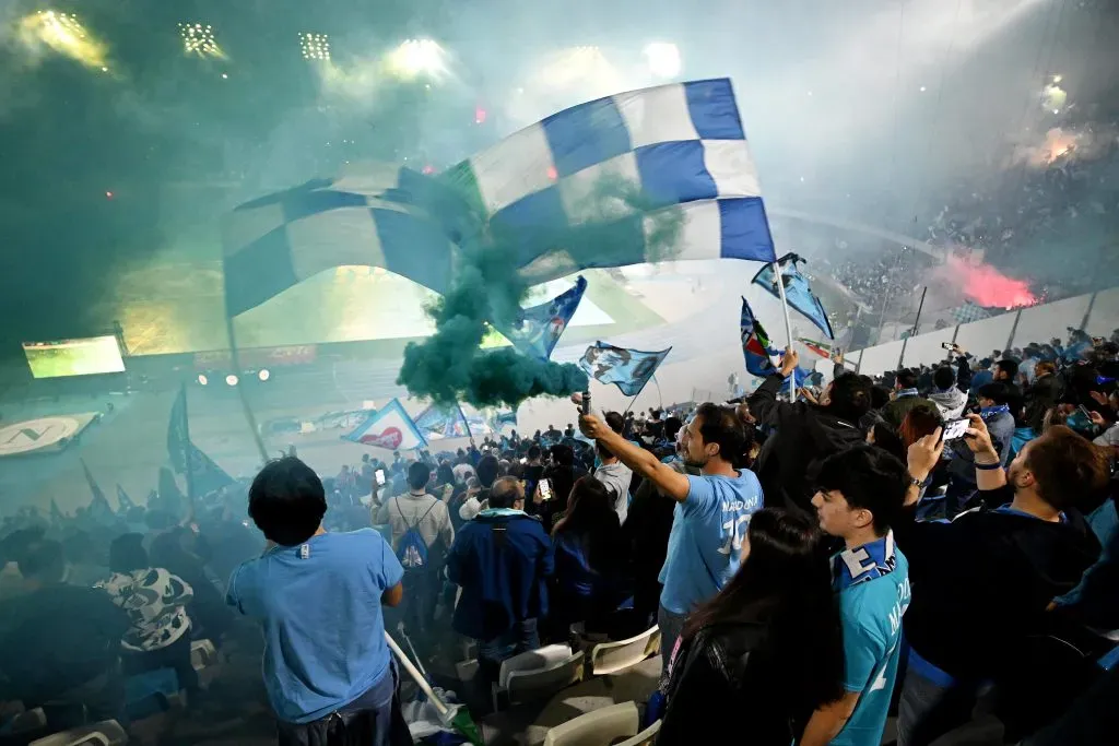 Nápoles celebra el título de la Serie A (Getty Images)