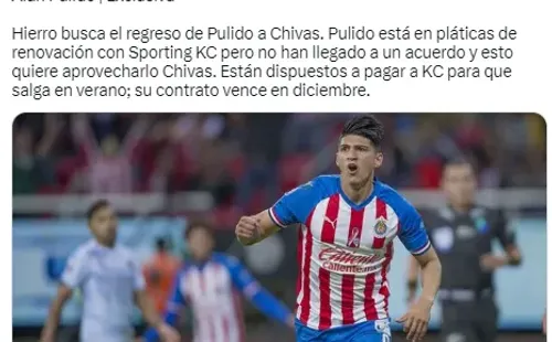 Chivas iría por Alan Pulido. (@KeryNews)