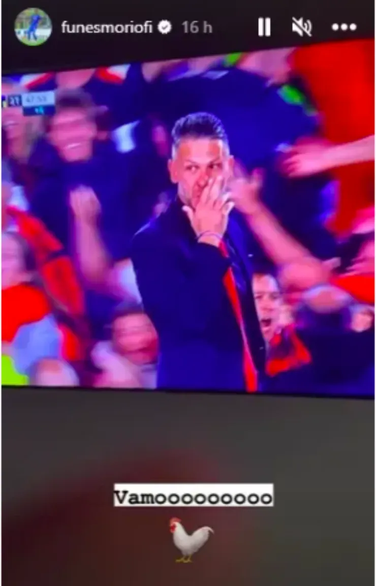 Publicación de Ramiro Funes Mori | instagram