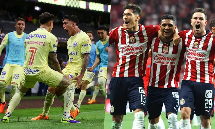 América clasificó el sábado; Chivas lo hizo el domingo. (Imago7 / Especial)