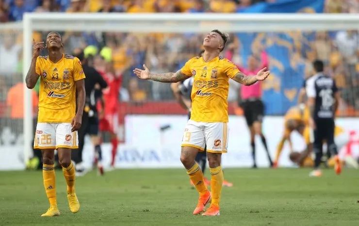 Tigres ha ganado las últimas tres eliminatorias frente a Rayados (Imago7)