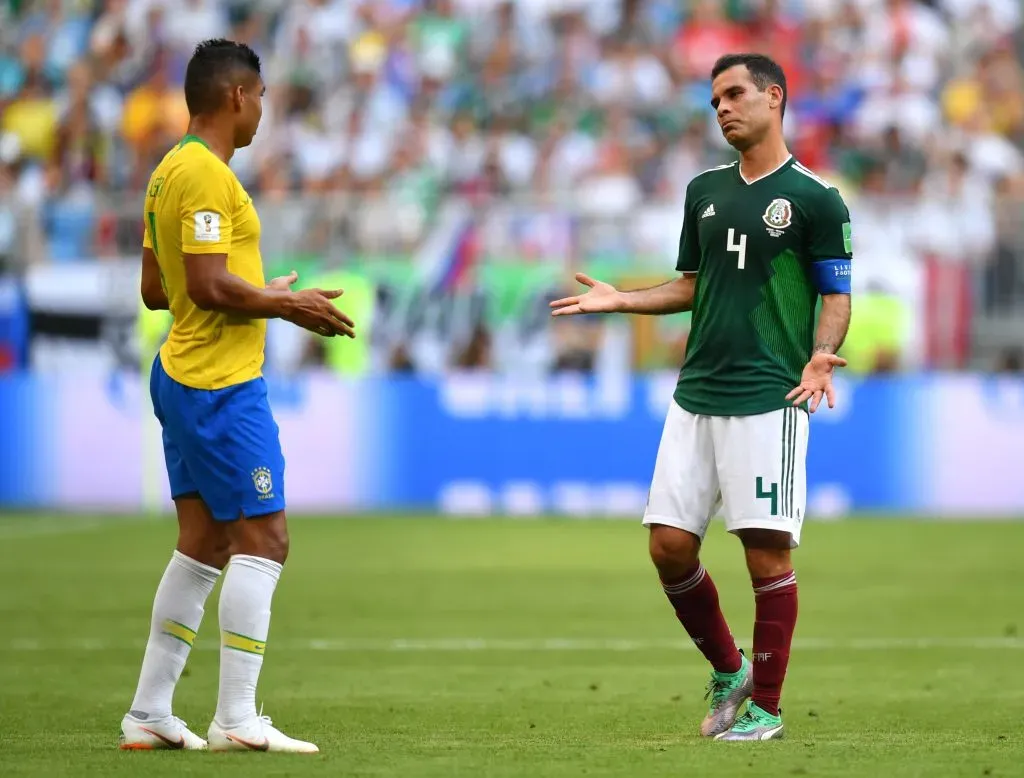 En Rusia 2018, Rafa Márquez sumó su quinta Copa del Mundo con México (Getty Images)