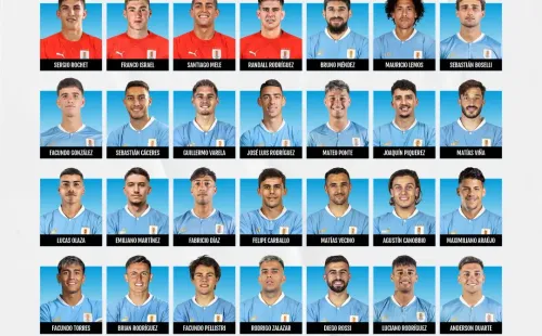 Foto: Twitter Selección Uruguay.