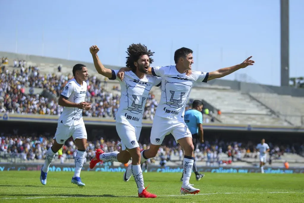 Pumas se ilusiona con clasificar directo a los cuartos de final de la Liguilla 2023 (Getty Images).