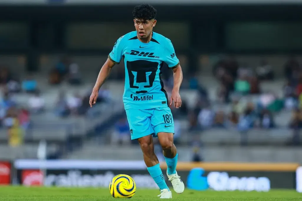 Rivas, fuera vs Necaxa (Getty Images).