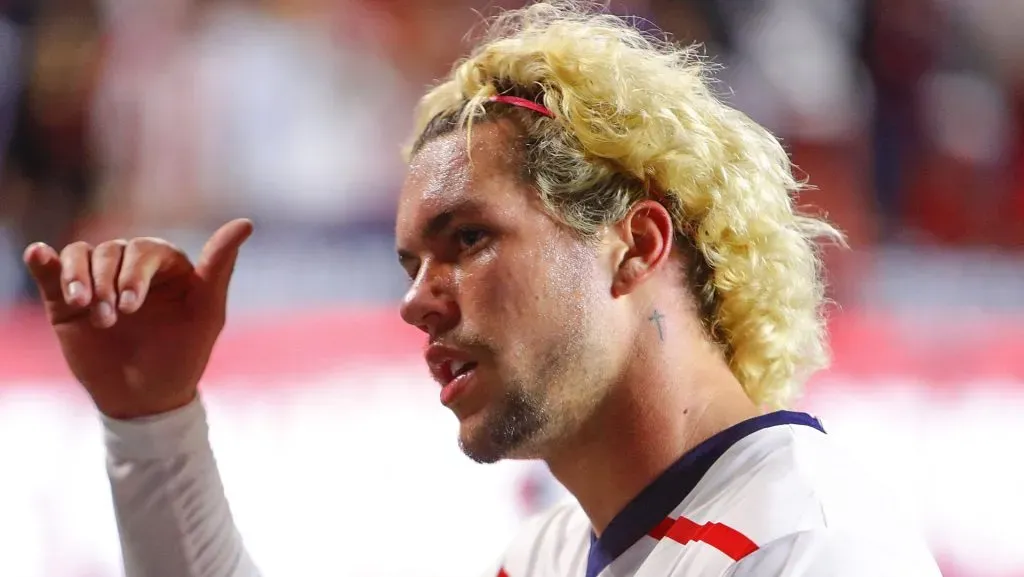 “Es un alivio muy grande”, Cade Cowell tras convertir por duplicado (Imago7)