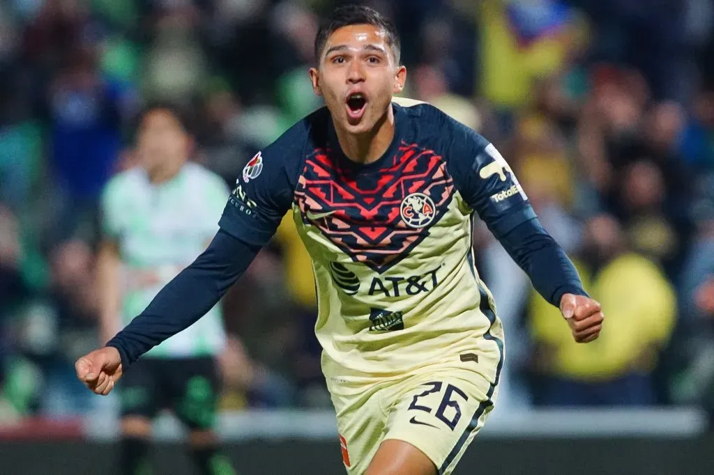 Salvador Reyes convirtió uno de los goles más rápidos de la historia de la Liga MX con América (Imago7)
